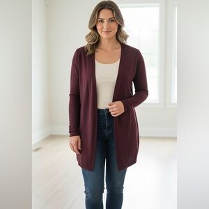 EILEEN FISHER WOMAN Organic Linen Cardigan Size 1X